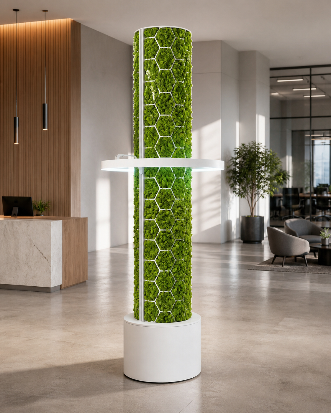 Office Installation Portrait